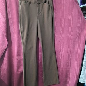 Old Navy brown dressy pixie flair pant